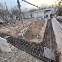 اجرای آرماتوربندی استخر ابانبارفونداسیون بامصالح و