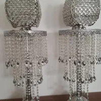 آباژور رومیزی و شمعدان
