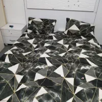 تخت سالم با تشک دوتا کفی چوبی