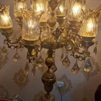 کنار سالنی 13شاخه برنز|لوستر و چراغ آویز|تهران, نیروی هوایی (پیروزی)|دیوار