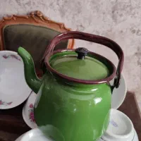 کتری لعابی قدیمی