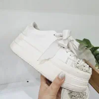 کفش کتونی مجلسی عروس عقد سایز ۳۷ لژ ۷ سانت|کیف، کفش، کمربند|قرچک, شهرک طلائیه|دیوار