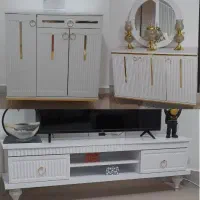 جاکفشی میز تلویزیون آینه کنسول