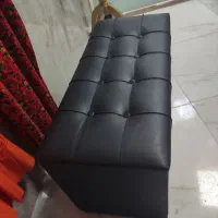 صندلی پاف 3نفره چرم