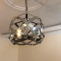 لوستر مدرن 4 سرپیچ (۲عدد)