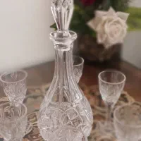 کیلاس خوری کریستال اصل جی سی سی ۶ نفره با تنگ