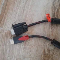 سیم کابل HDMI به VGA نو نو|قطعات و لوازم جانبی رایانه|خوی, |دیوار