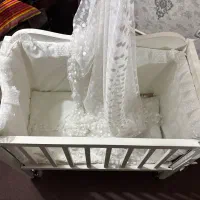 تخت کنار مادر گهواره ایی|تخت و صندلی بچه|ساوه, |دیوار