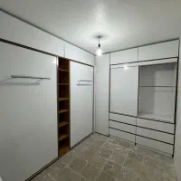 تخت تاشو وکمجا کمد لباس باکسی پازلی ملامینه کد۱۲۳۳