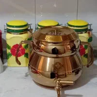 کتری سماوری طلایی