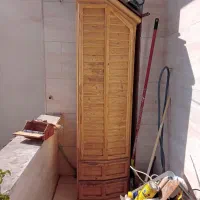 کمد تمام چوبی بلند|جاکفشی، کمد، دراور|پرند, فاز ۱|دیوار