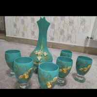 دکور فیروزه ای گل رز|صنایع دستی و سایر لوازم تزئینی|کرج, حسین‌آباد|دیوار