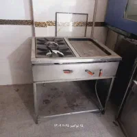 گریل روغنی اجاق دوشعله فر پیتزا درحد نو|کافیشاپ و رستوران|نسیمشهر, |دیوار