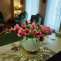 گل و گلدان مصنوعی