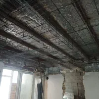 رابیتس کاری داخل نما