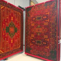 فرش کتیبه زمرد ۱۲۰۰شانه مبلمان ویکتوری