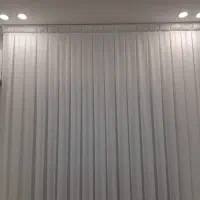پرده ی حریر سفید