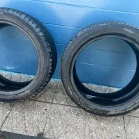 یک جفت لاستیک bmw ران فلت