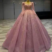 لباس عروس عقدی حنابندان و همراه
