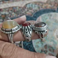 انگشتر نقره رو هم گرمی 170