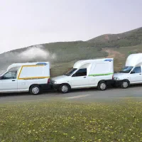 فروش و نصب انواع کابین فایبرگلاس خودرو