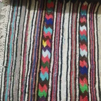 گلیم سنتی دستبافت و تعدادی پادری