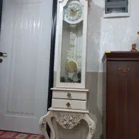 ساعت ایستاده تمام چوب