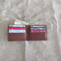 کیف پول جیبی چرم دستدوز