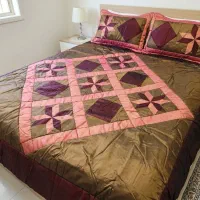 روتختی دو نفره تکه دوزی شده