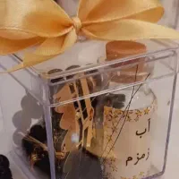 گیفت کعبه  هدیه باکس مکه سوغات شیشه آب زمزم