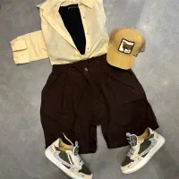 پیراهن لنین شلوارک لنین