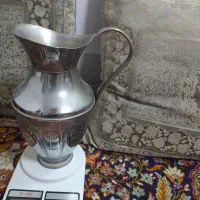 پارچ قدیمی محکم برنجی قلم زده ۸۵۰|ظروف سرو و پذیرایی|سبزوار, امیر کبیر|دیوار