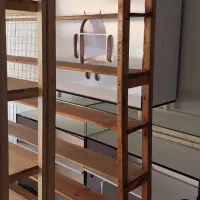 ویترین mdf و دکور چوبی زیر قیمت تولیدی|بوفه، ویترین، کنسول|شیراز, ترمینال باربری|دیوار