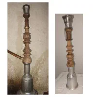 دو عدد قلیان قدیمی (بزرگ و کوچک)