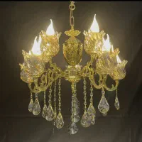 لوسترارتکیس برنجی/4+4شعله برنج AS light.345