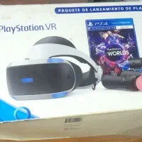 عینک مجازی vr بهمراه ۷دیسک بازی پلی