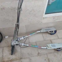 اسکوتر سه چرخ کار کرده خیلی باهاش حال میده