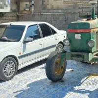 تراکتور جاندیر و پژو پارس