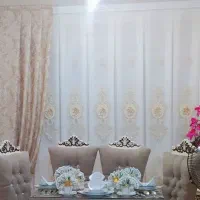 پرده پذیرایی،پشت پرده،دستک،چوب پرده