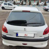 206 بی رنگ درجه یک|خودرو سواری و وانت|محمدیه-قزوین, |دیوار