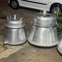 دیگ ۱۸۰ لیتری چکشی عرقگیر گلابگیری تقطیر|ظروف پخت‌وپز|شیراز, رکن‌آباد|دیوار