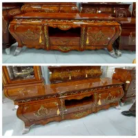 میزتلویزیون چوبی طرح ریشه