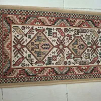 گلیم فرش  یک متر × یک و نیم و  چهار عدد پادری فرش|گلیم، جاجیم، گبه|فردیس, قریشی|دیوار