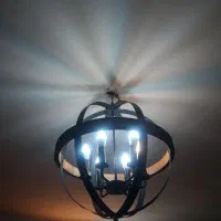 لوستر ۶ شعله سالم