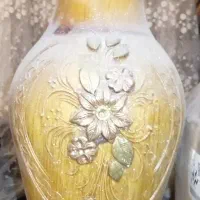 گلدان سفالی طرحدار