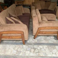 مبل ۹ نفره|مبلمان خانگی و میز عسلی|صومعه‌سرا, |دیوار