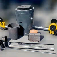 کوره -ذوب آهنگری، قالکاری، شیشه گری، فلزات مدل AT8