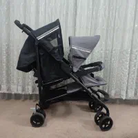 کالسکه دوقلو عصایی خارجی تمیز