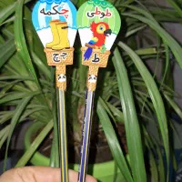 برچسب مقوایی الفبا با مداد گیفت|لوازم التحریر|تهران, افسریه شمالی|دیوار