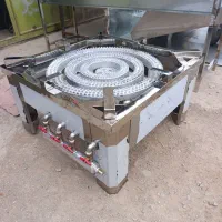 اجاق پلوپز اجاق کوره دار دمکن برنج گاز 4شعله|اجاق گاز و لوازم برقی پختوپز|تهران, شهرک دریا|دیوار